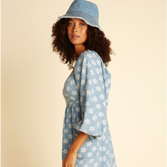 🔆BILLABONG🔆 Wrangler Just A Dream Babydoll Dress - Picture 11 of 17
